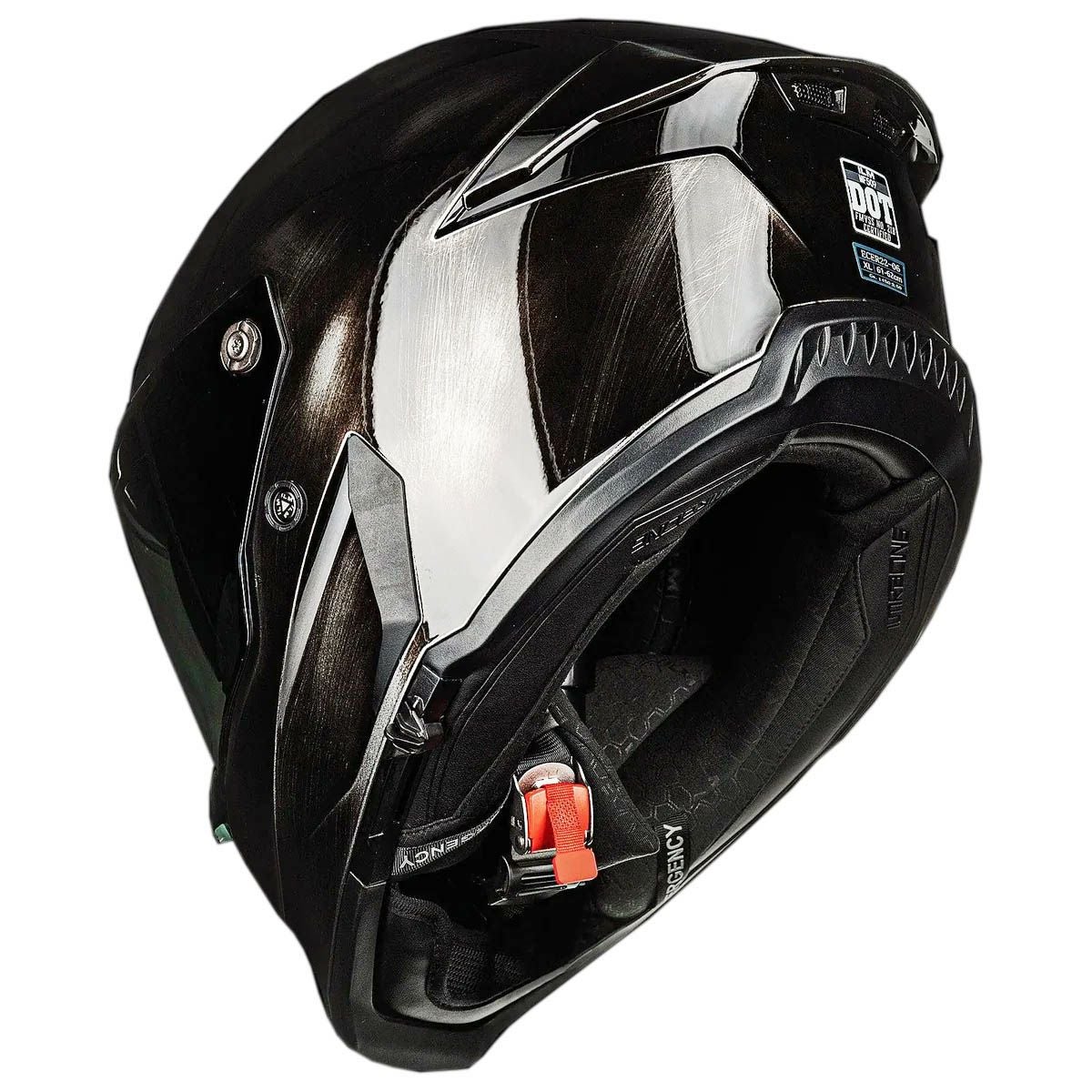 ILM MF509 フルフェイス ヘルメット レーシングモデル ダメージグレー 2