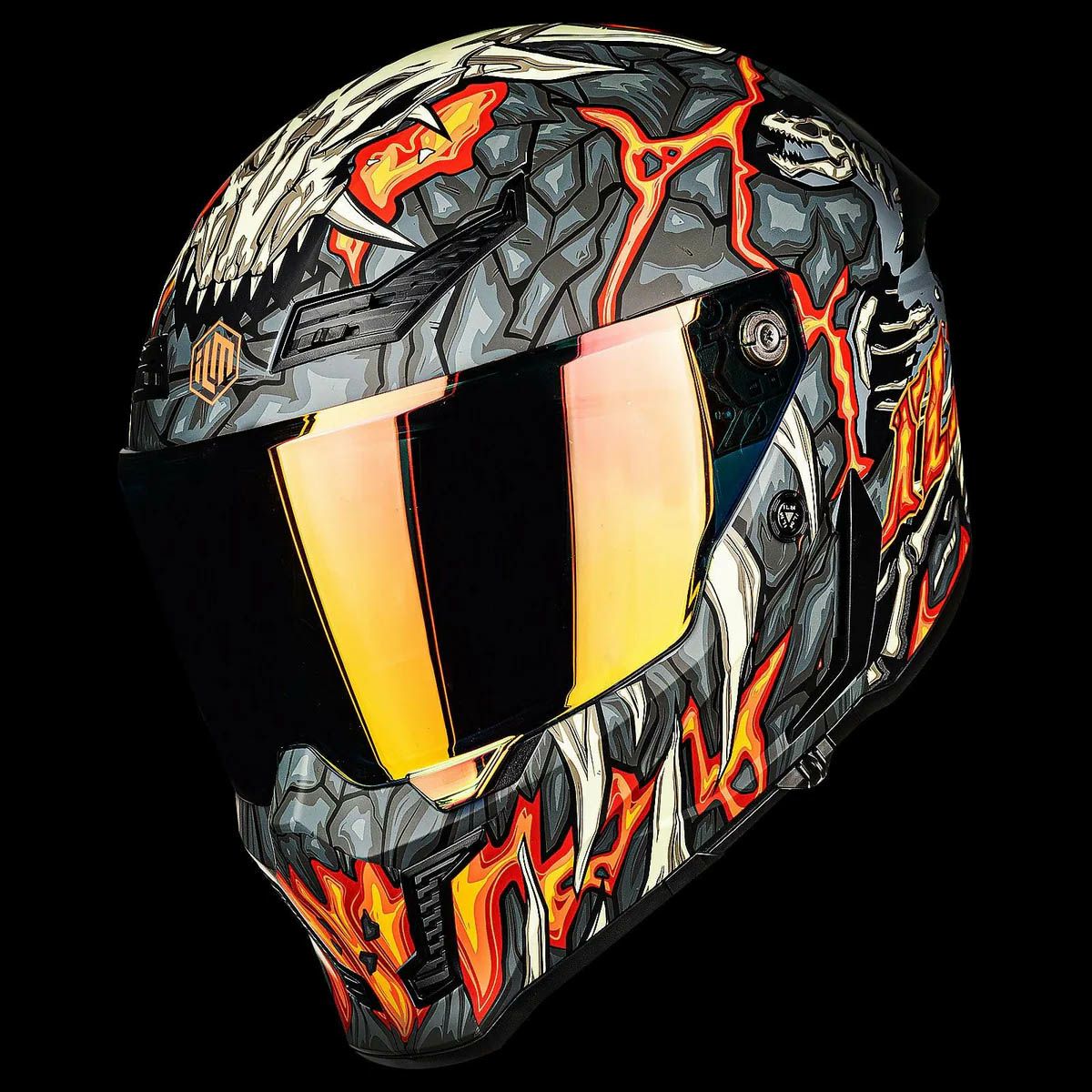 ILM MF509シリーズ 交換用シールド スモークレッド 2