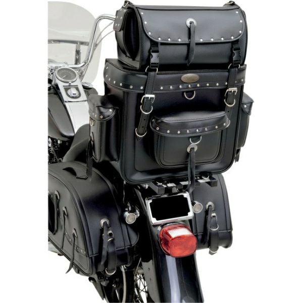 All American Rider WEEKENDER シーシーバー ツーリングバッグ　スタッズ-02