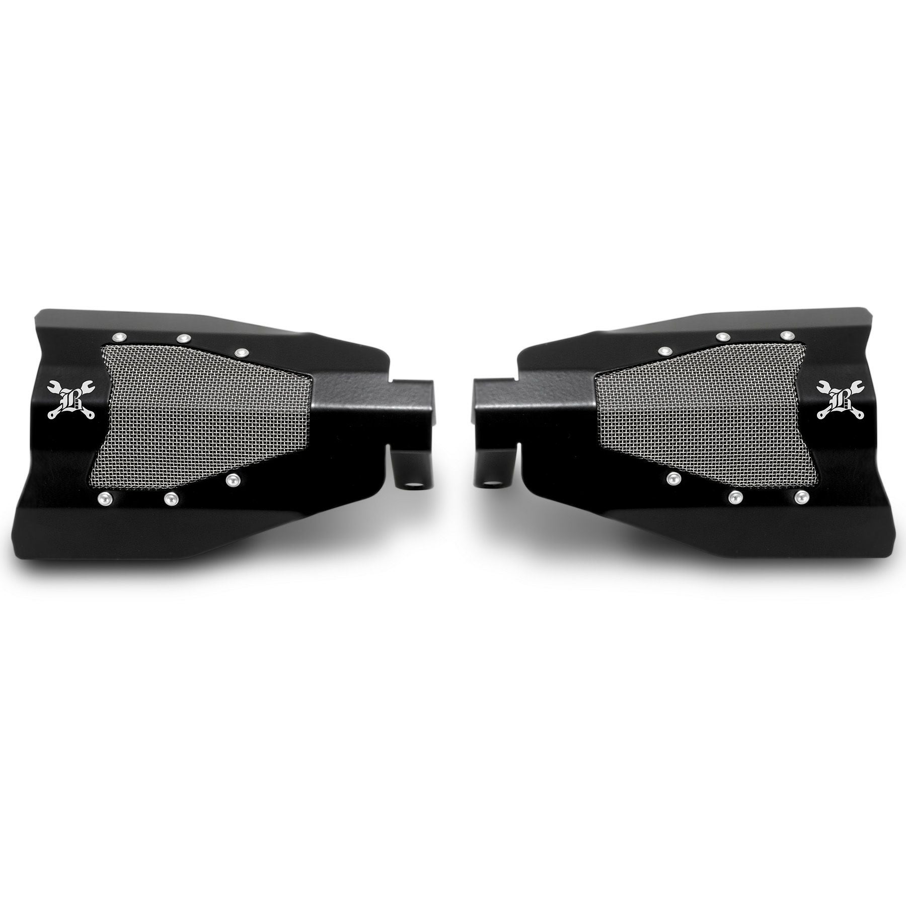 Memphis Shades ハーレー、ツーリングモデル用ハンドガード ブラック
