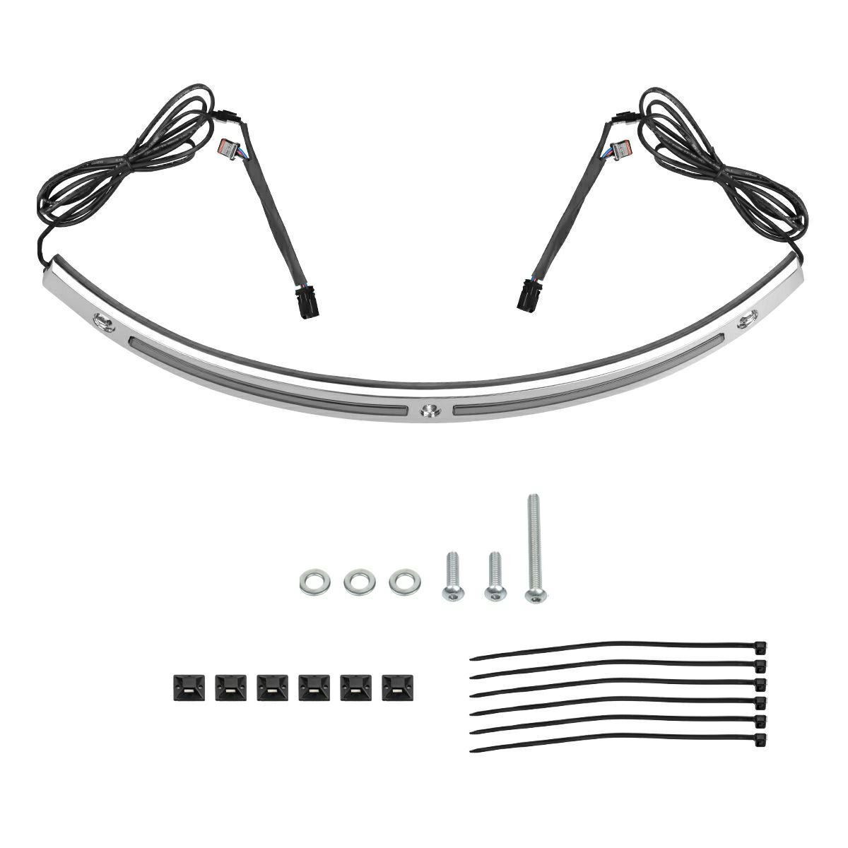 ルミプロ・LEDウィンドシールドトリム (クローム)5