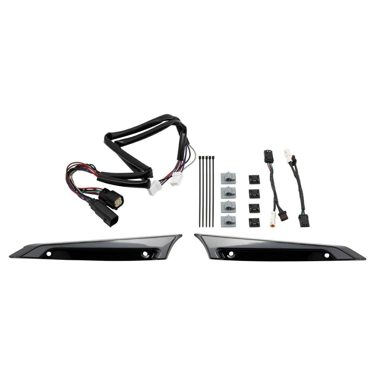 ルミプロ・LEDウィンドシールドトリム (ブラック)6