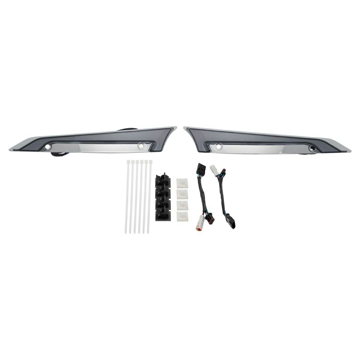 ルミプロ・LEDウィンドシールドトリム (クローム)5