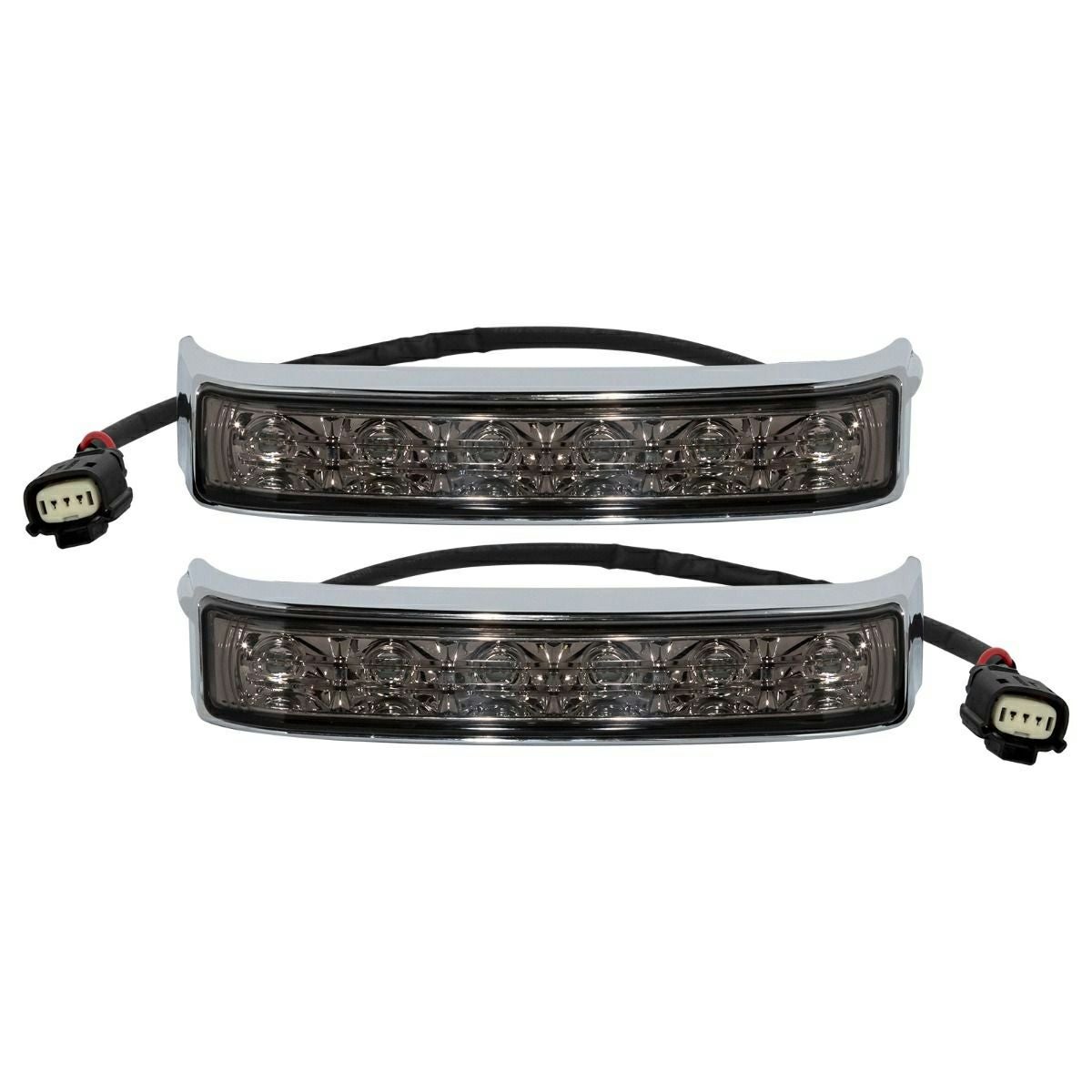 LEDサドルバッグライト (クローム/スモーク)3