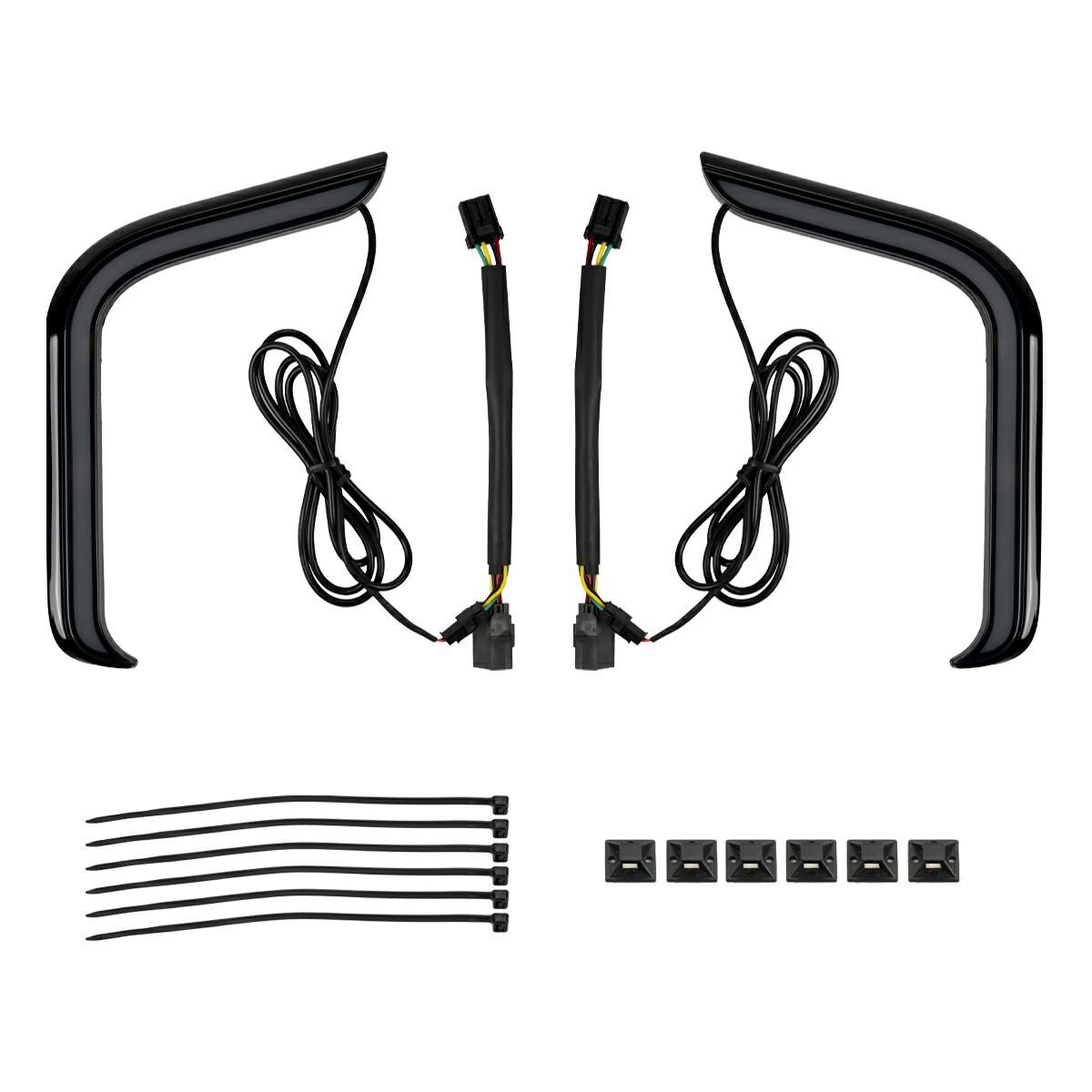 ロワーフェアリング LEDベントライト (ブラック) 7