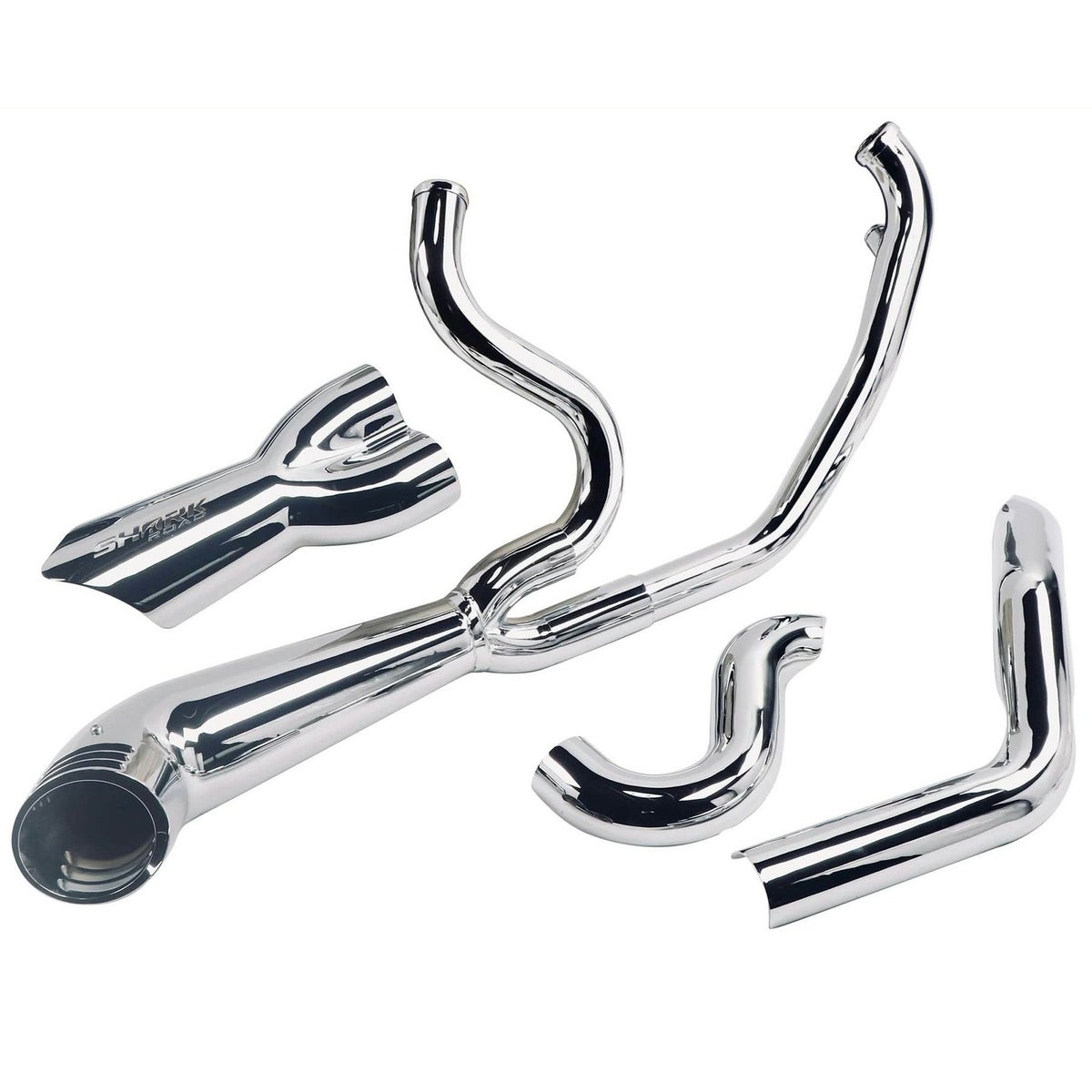 ターンアウト 2-1フルエキゾーストマフラー (クローム)3