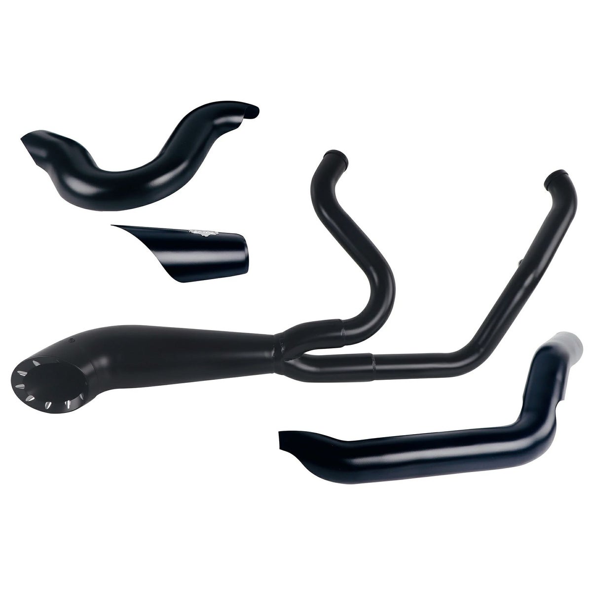 ターンアウト 2-1フルエキゾーストマフラー (ブラック)1