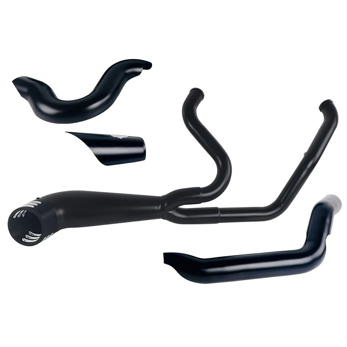 ターンアウト 2-1フルエキゾーストマフラー (ブラック)2