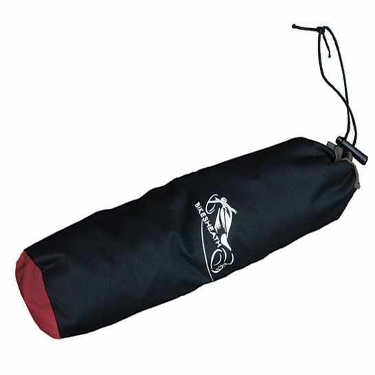 BikeSheath シート＆タンクカバー 黒／ワインレッド-02