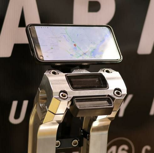 OGライザーケーブルレールマウント用 クアッドロック バイブレーションダンパー マウント OG（オリジナルガレージモト） 　01