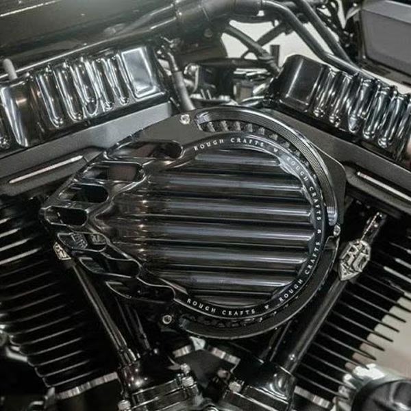 セール】Rough Crafts フィンデザイン・エアクリーナー ブラック