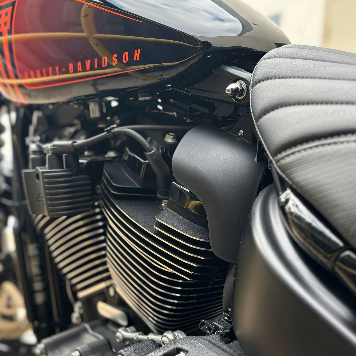 M8ソフテイル エアデフレクター (未塗装)2