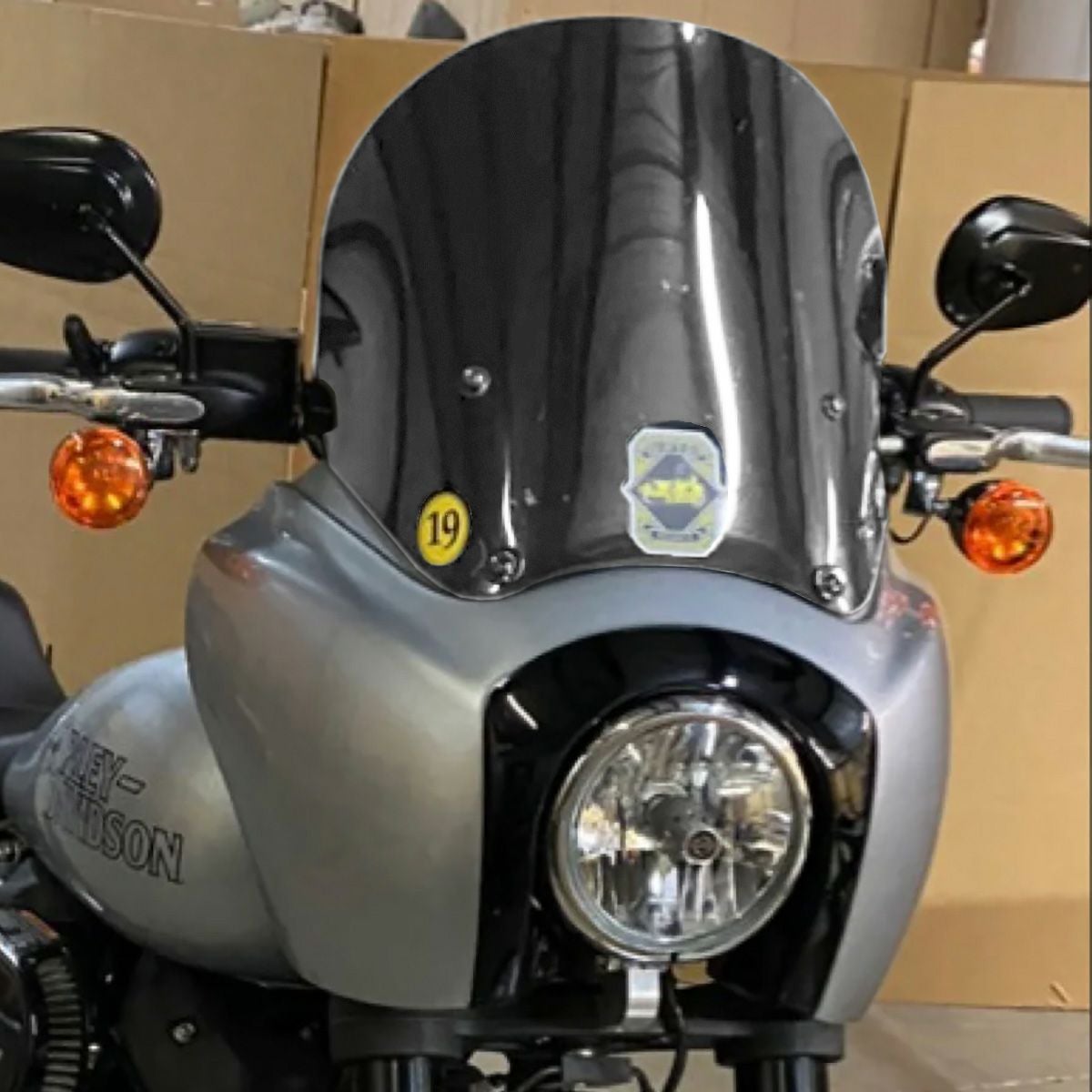 FXDXTフェアリングキット (14インチ・スモーク)