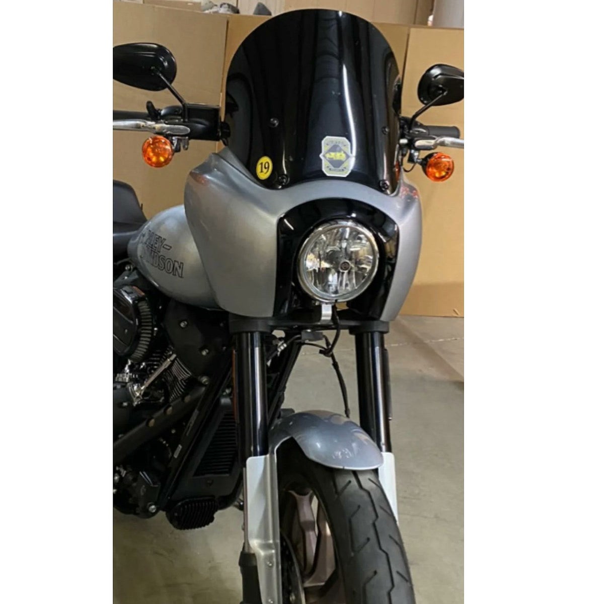 FXDXTフェアリングキット (12インチ・ブラック)1