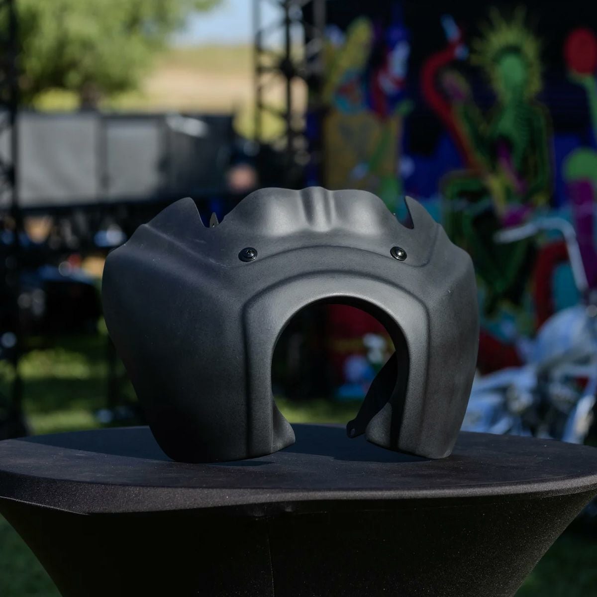 FXDXTフェアリングキット (12インチ・スモーク)2