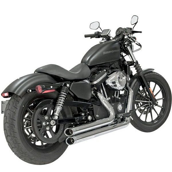 S&S POWER TUNE スポーツ フルエキゾーストシステム クローム-02