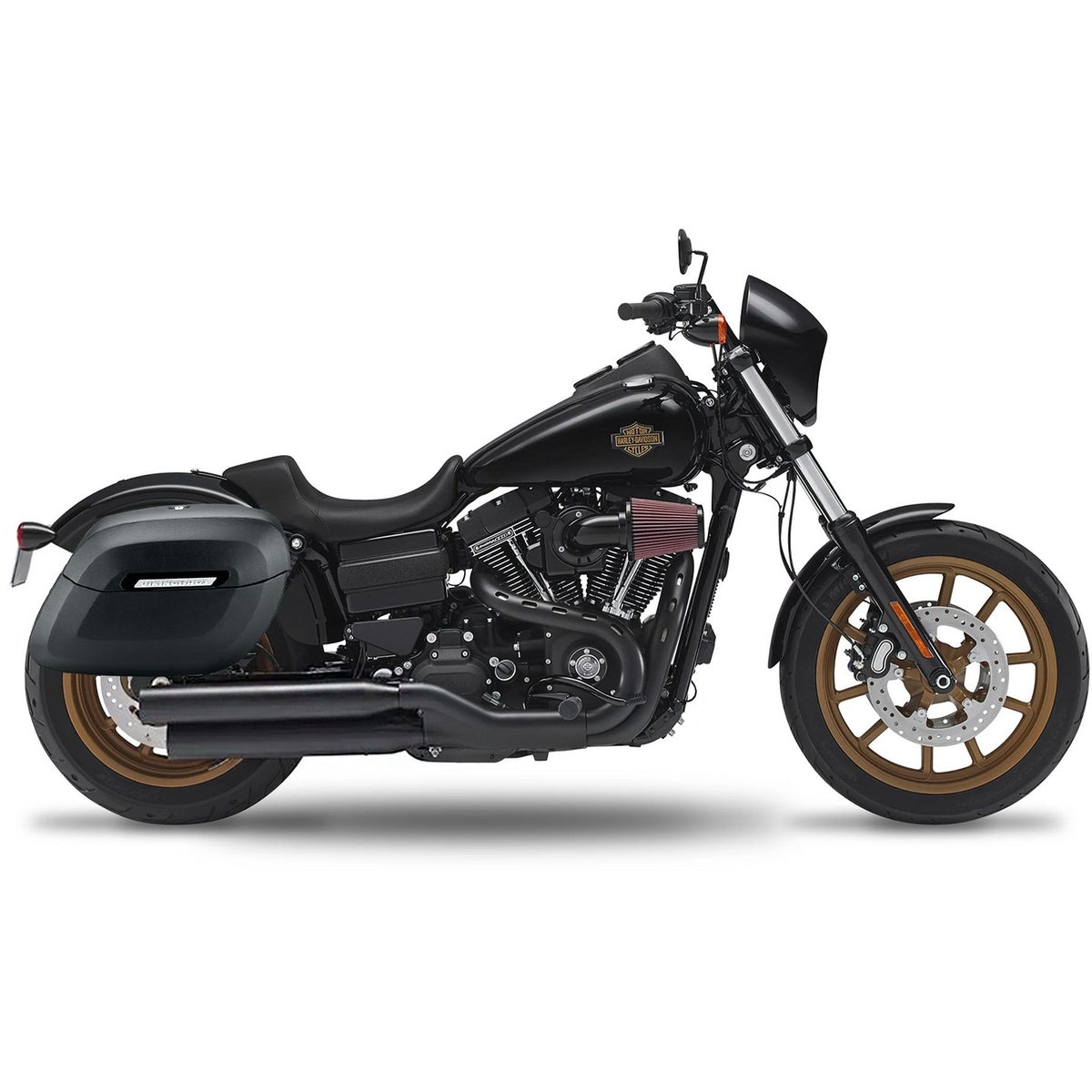 Lameller Raven エクストララージ サドルバッグ 36L (レザーラップ)2