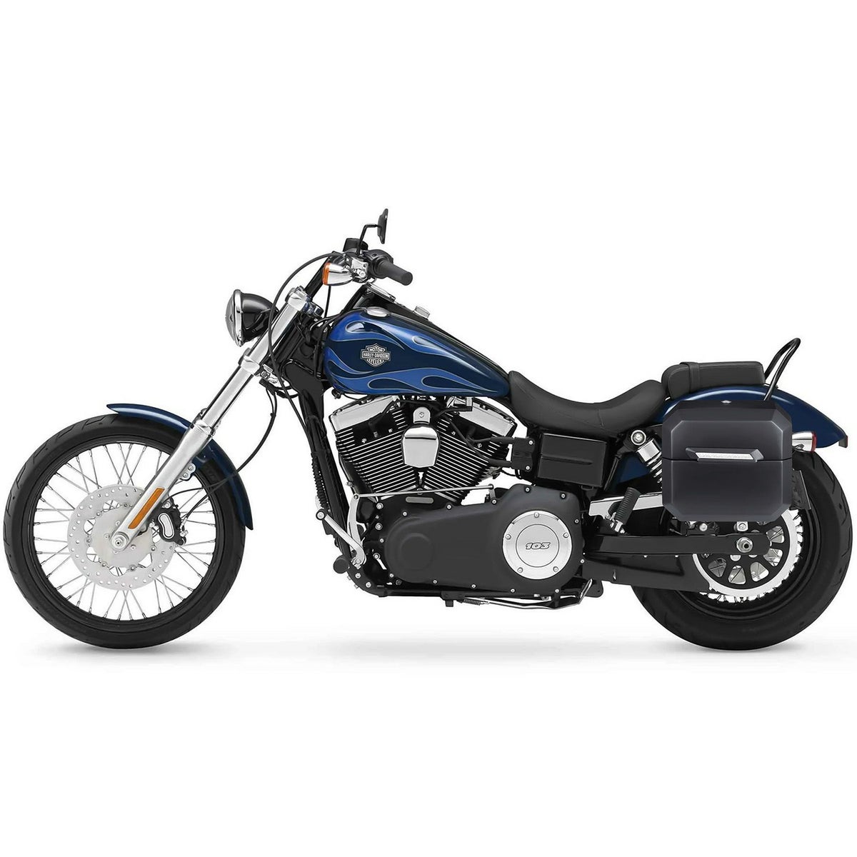 アウトロー クイックマウント サドルバッグ 20L (マットブラック)1