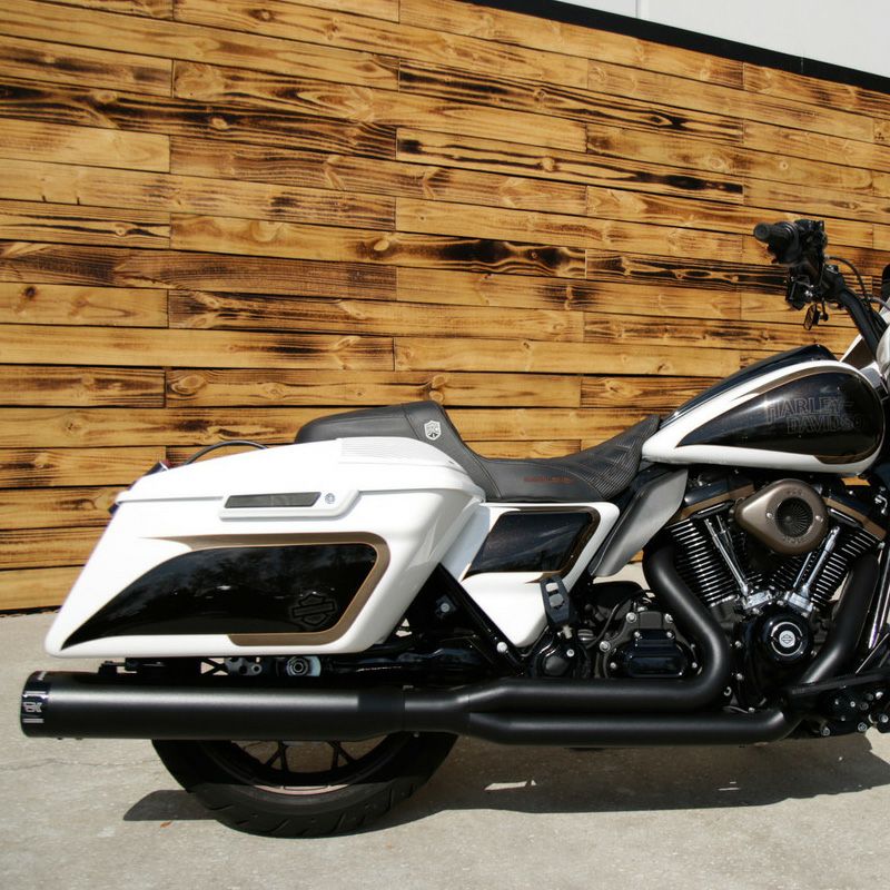 クロームワークス アウトローSR・2-1フルエキゾーストマフラー (ブラック)