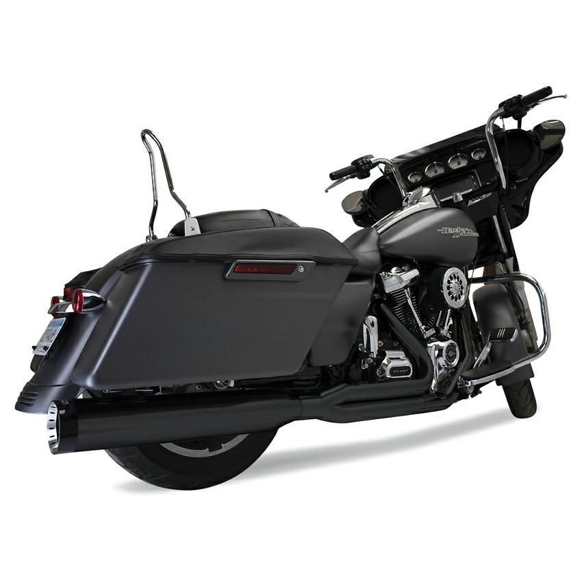 クロームワークス アウトローSR・2-1フルエキゾーストマフラー (ブラック)