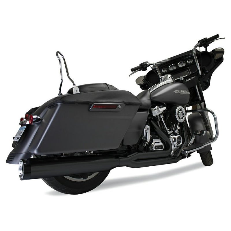 クロームワークス アウトローSR・2-1フルエキゾーストマフラー (ブラック)