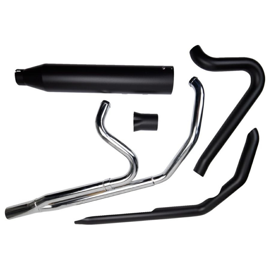 クロームワークス アウトローSR・2-1フルエキゾーストマフラー (ブラック)1