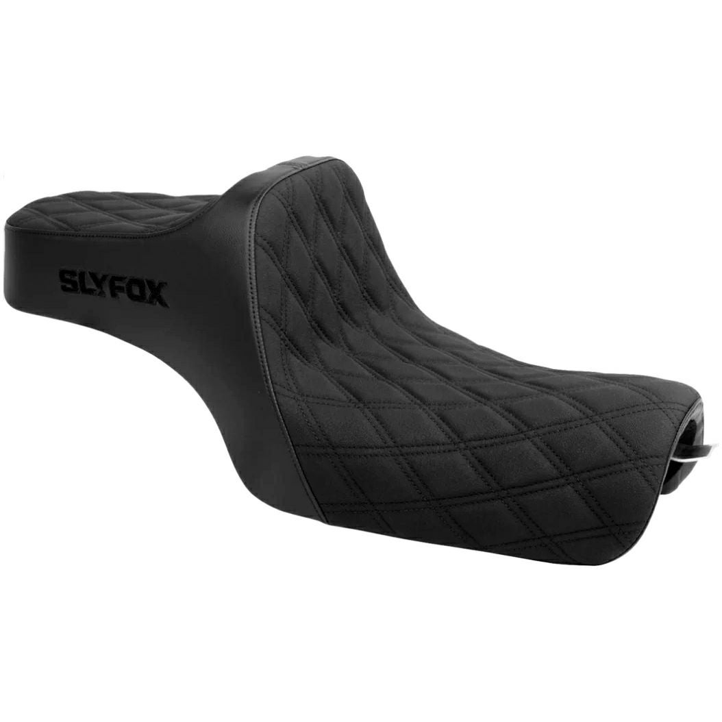 ハイヌーンシート ダイアモンドステッチ (ブラックロゴ)