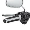 エアフロー・ヒーテッドハンドグリップ クローム ケーブルスロットル用　01