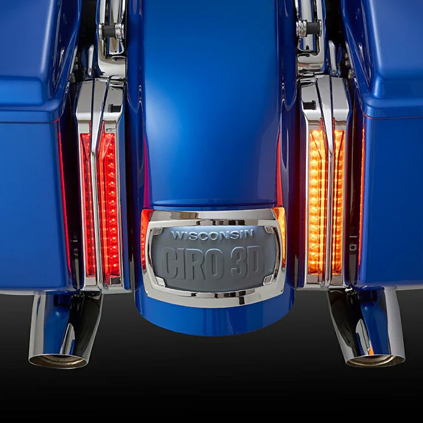 フィラーパネル・テールライト (クローム/レッドレンズ)