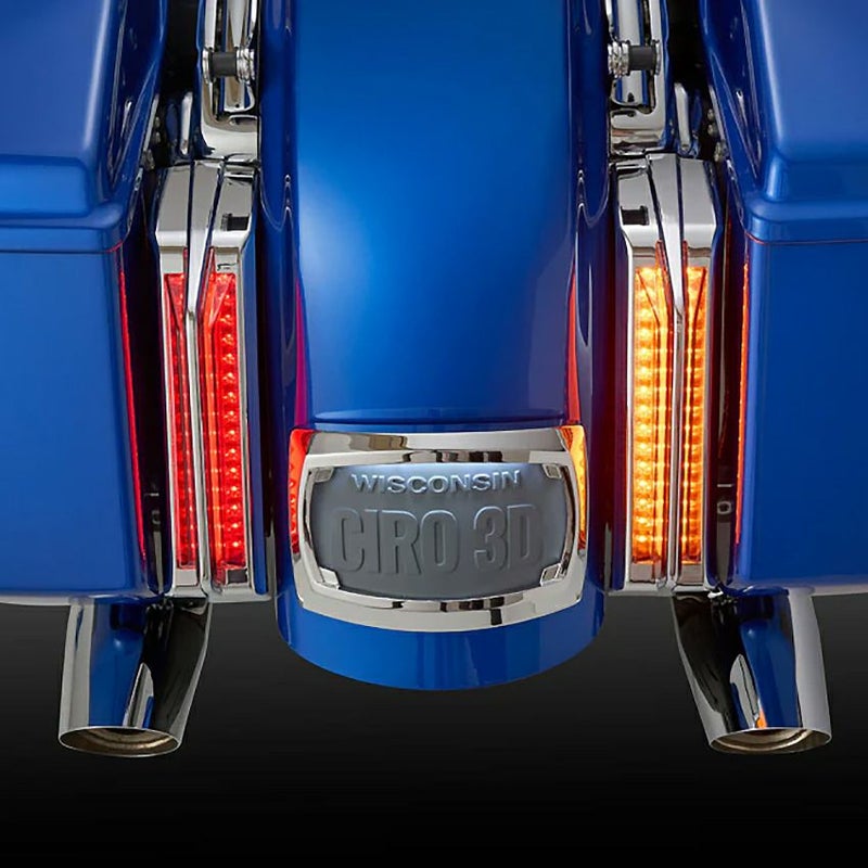 フィラーパネル・テールライト (クローム/レッドレンズ)