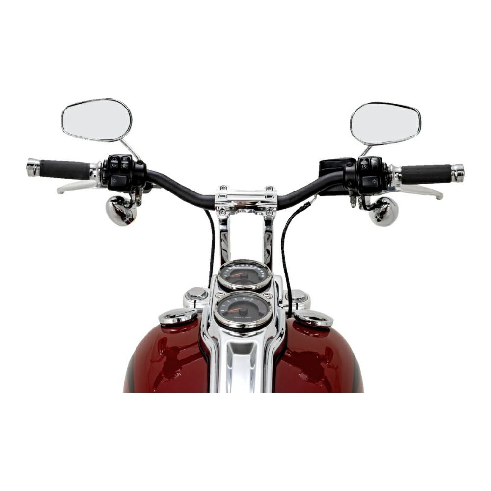 ファットハンドルバー&9インチライザーキット (クローム)1