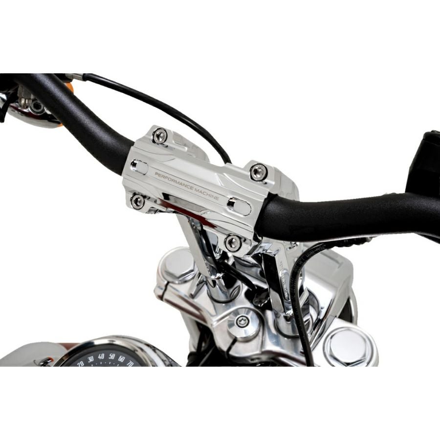 ファットハンドルバー&9インチライザーキット (クローム)4