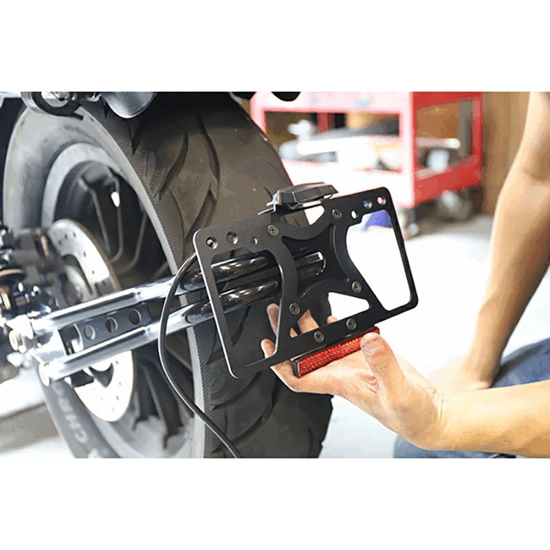 スポーツスター ワンサイドマウント・ナンバーキット4