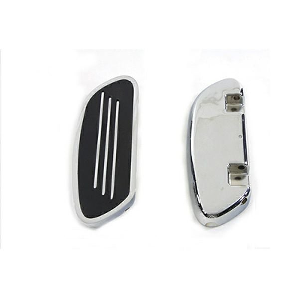 Vtwin クロームパッセンジャー　フットボードセット-02