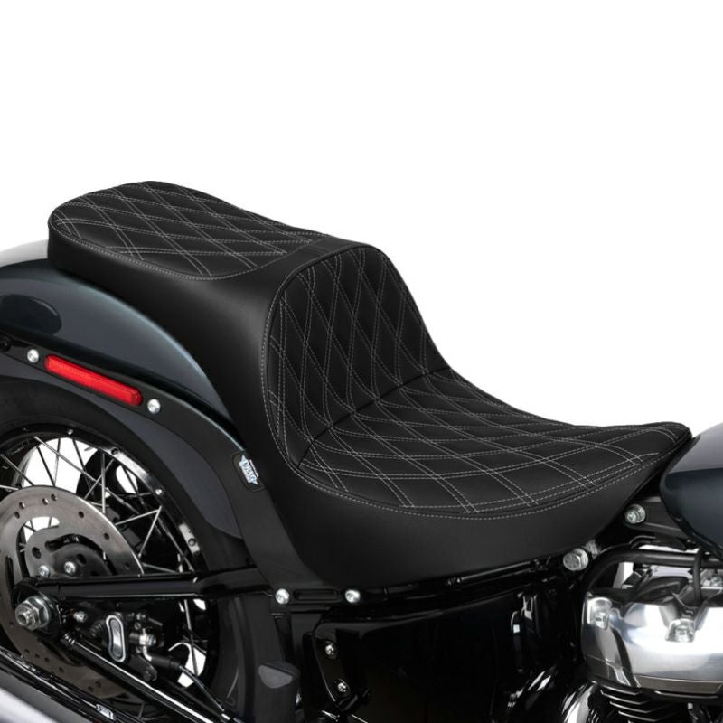 フリーダム・ツーリング 2UPシート (ダブルダイアモンドステッチ/シルバー)