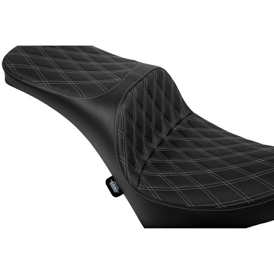 フリーダム・ツーリング 2UPシート (ダブルダイアモンドステッチ/シルバー)4