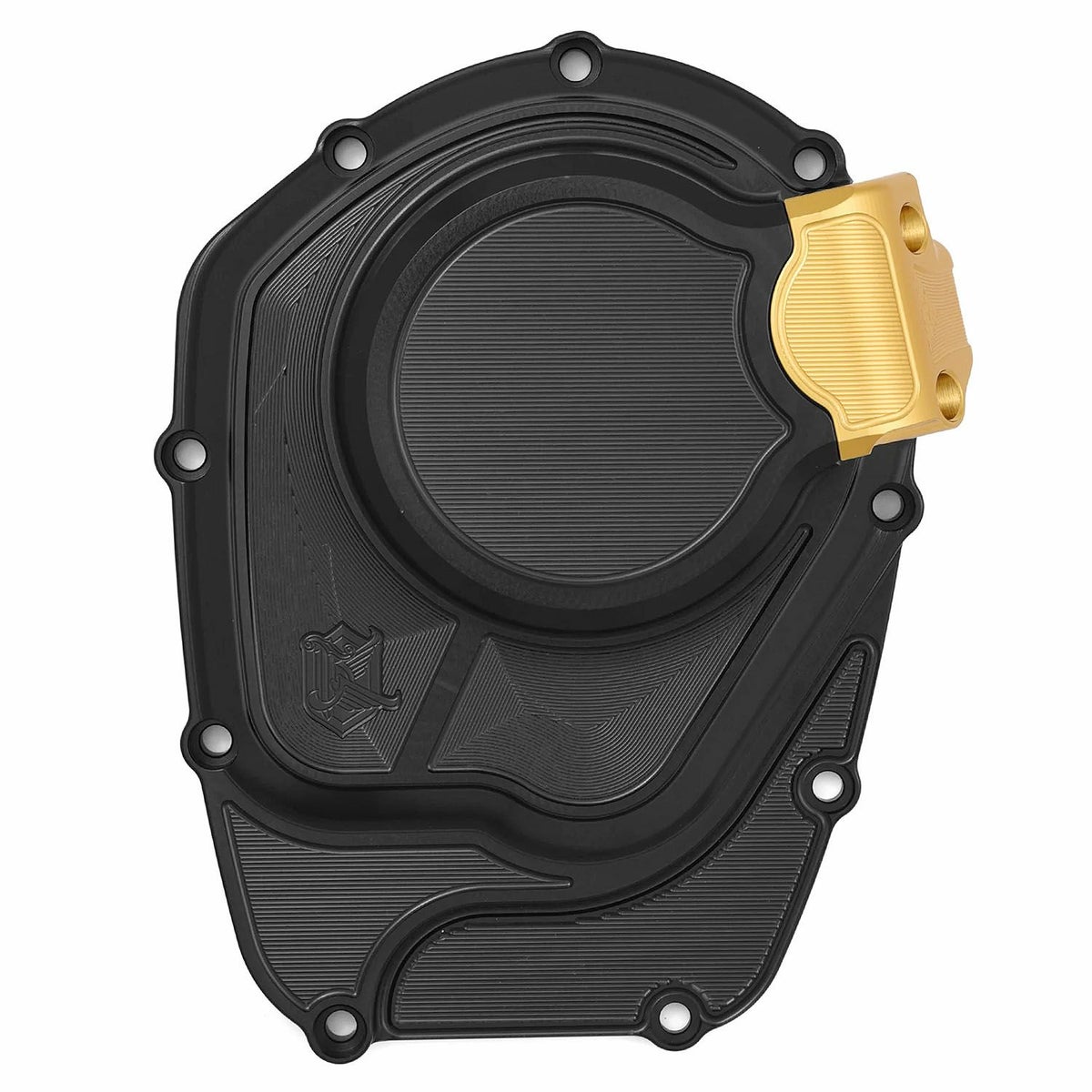 2025以降 ツーリング、ソフテイル Next level Gen2 カムカバー ブラック/ゴールド KEN'S FACTORY