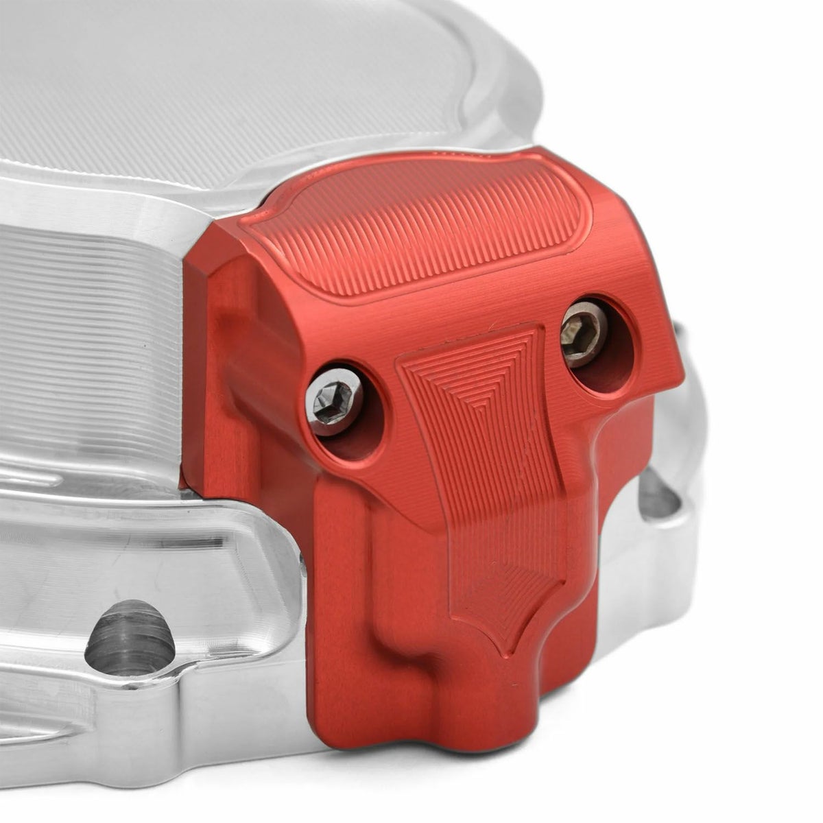 2025以降 ツーリング、ソフテイル Next level Gen2 カムカバー マシンカット/レッド KEN'S FACTORY 2