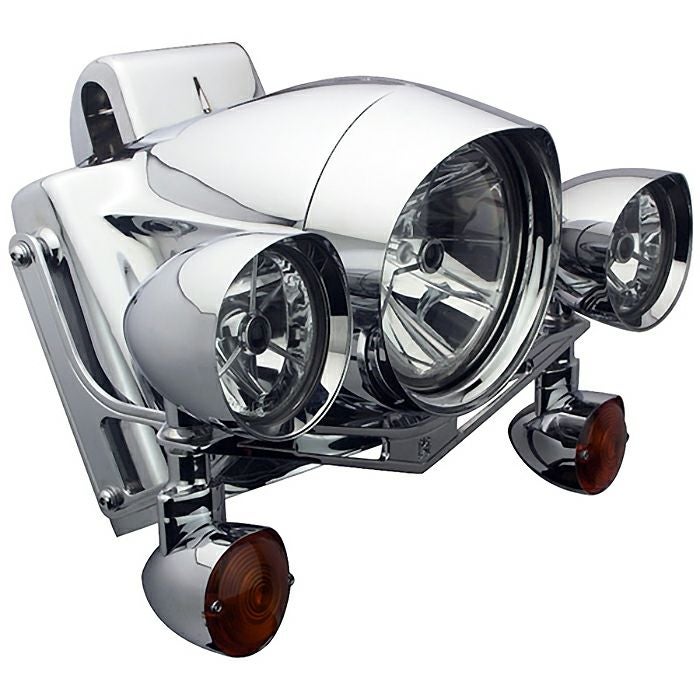 レイヴン ヘッドライトベゼル (クローム)