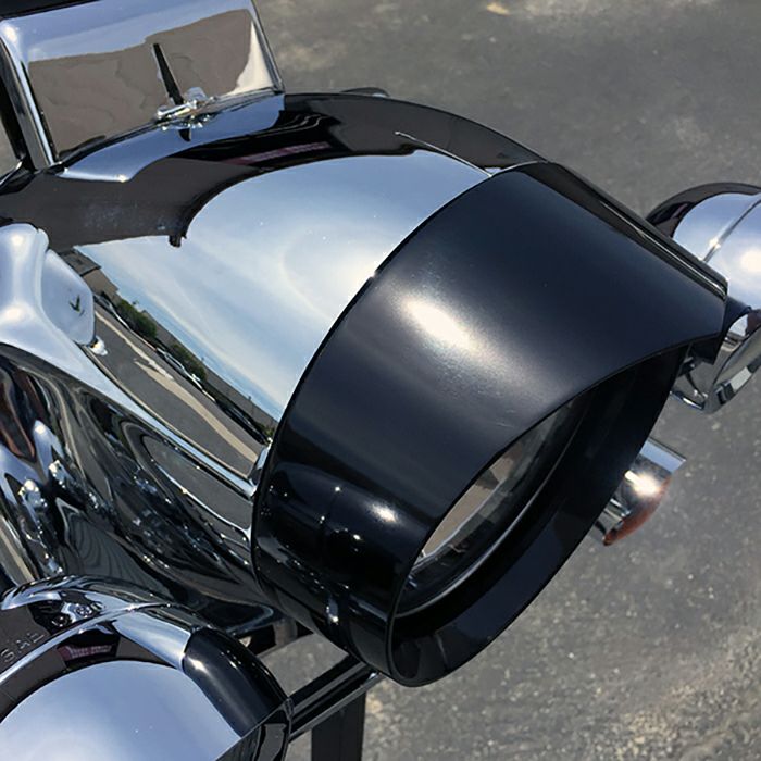  レイヴン ヘッドライトベゼル (ブラック)