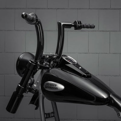TODDS CYCLE 1.25インチ径 ツーリングハンドルバー 10インチ クローム 