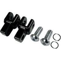 LA choppers フットペグ リロケーションキット ブラック-01