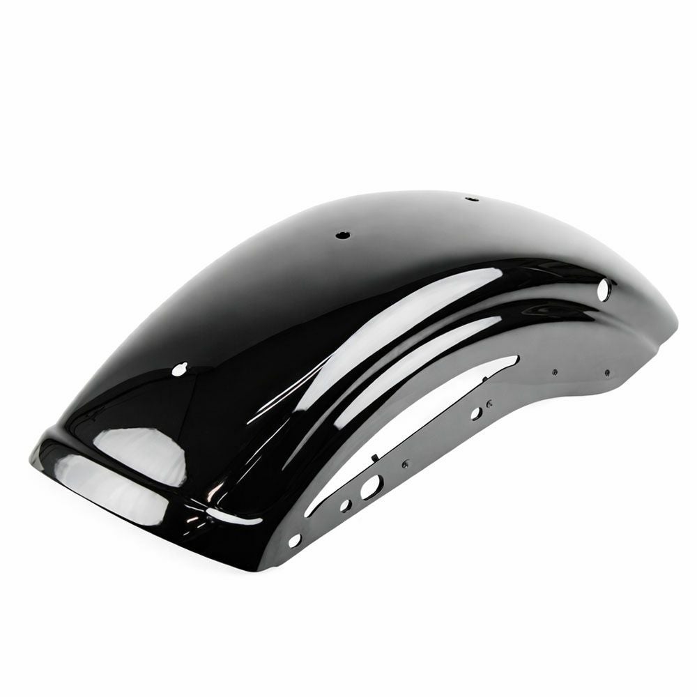 スポーツスター サイドホール付 ショート・リブフェンダー ブラック GOODS 