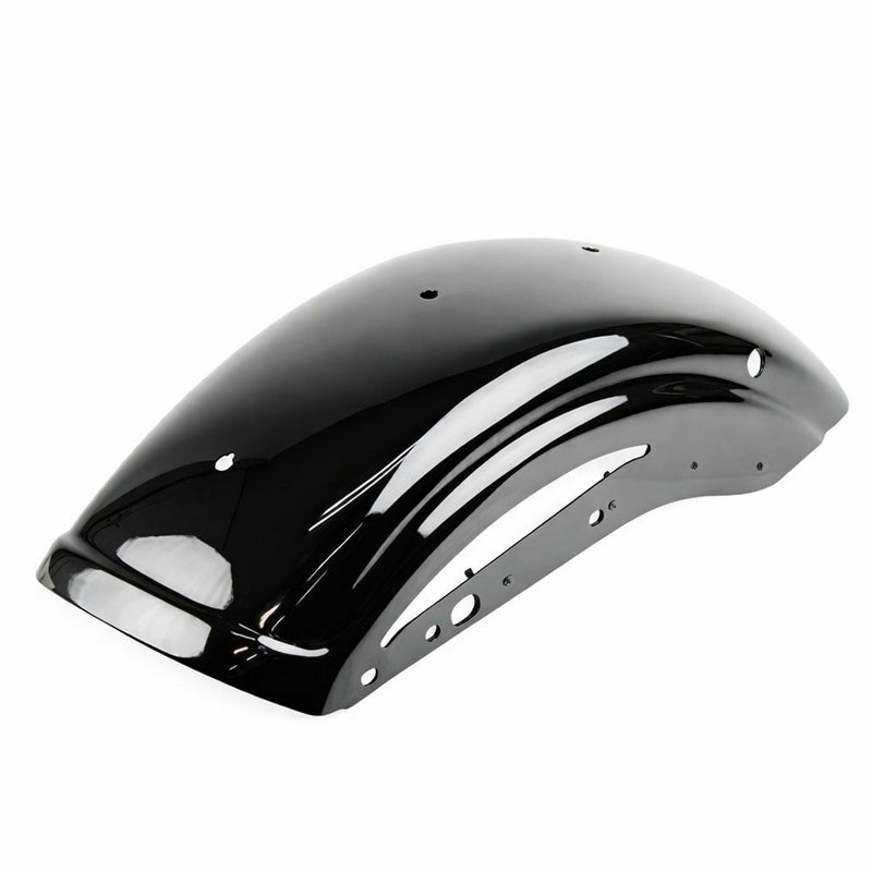 スポーツスター サイドホール付 ショート・リブフェンダー ブラック GOODS 