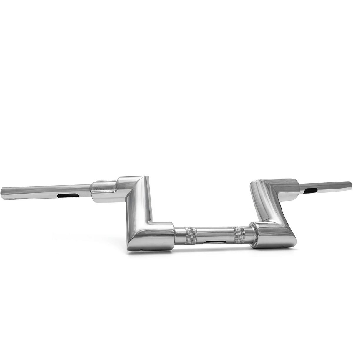  Monarch 配線済みハンドルバー 4インチ (クローム) 1.25インチ径クランプ