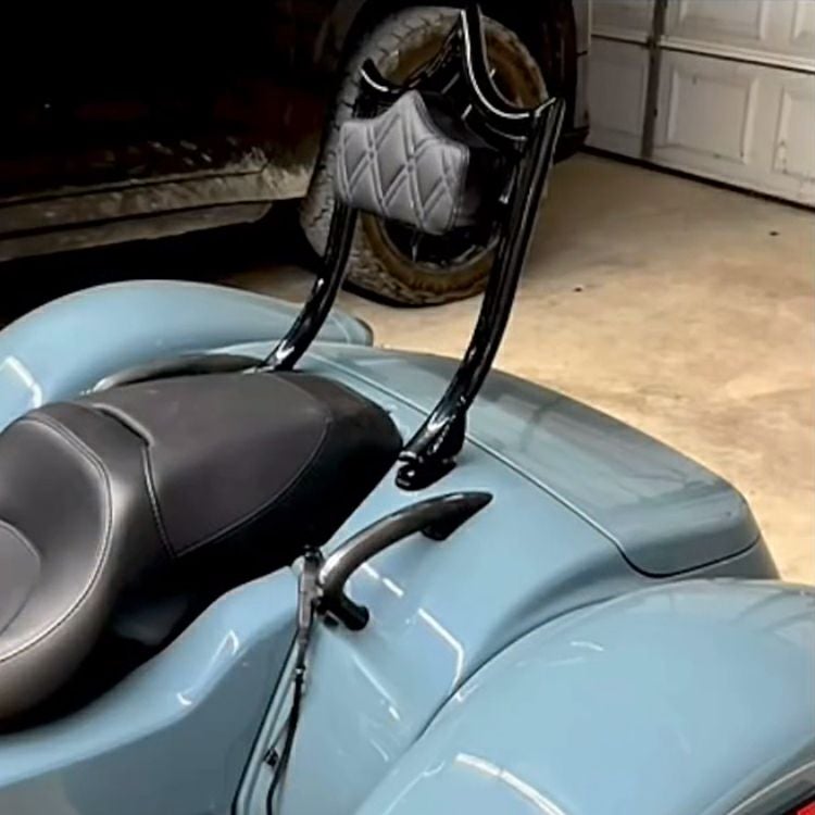 556　リドレイ エル・レイ トライク用 デタッチャブルバックレスト グロスブラック