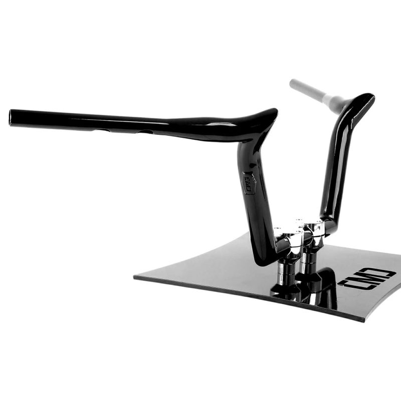 ELEV8 ファットハンドルバー 10インチ (グロスブラック)