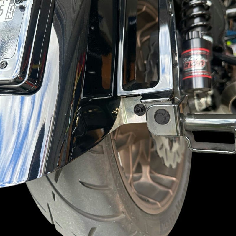 サドルバッグサポート用ボルトセット (ブラック)