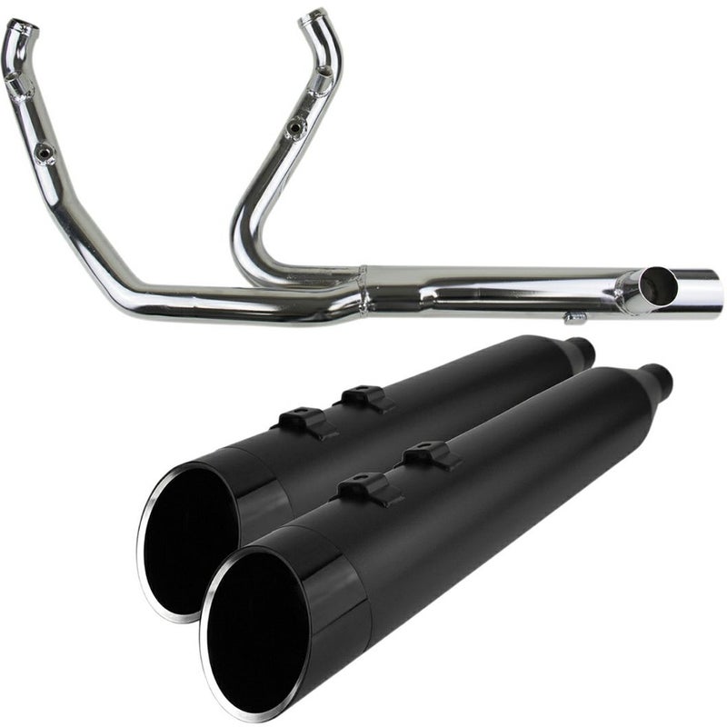 ICON SR 2-2 フルエキゾーストマフラー (ブラック)