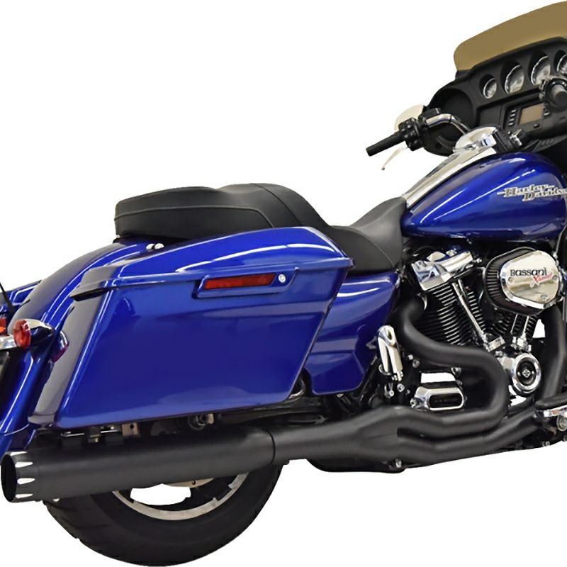 High Horsepower 2-1フルエキゾーストマフラー (ブラック)